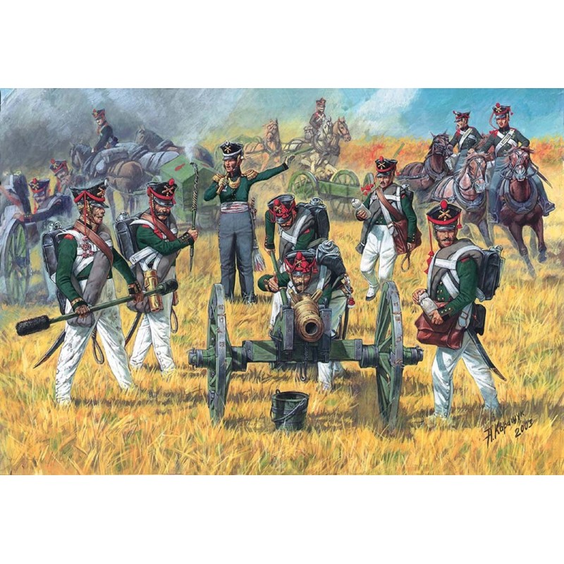 Z6809 - Russian Foot Artillery  Napoleonic