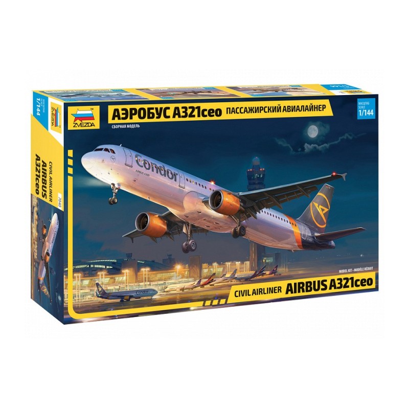 Z7040 - 1/144 Airbus A321 CEO Passenger Plane
