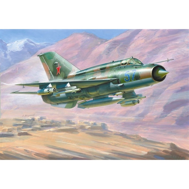 Z7259 - 1/72 Soviet Fighter Mig 21 Pf