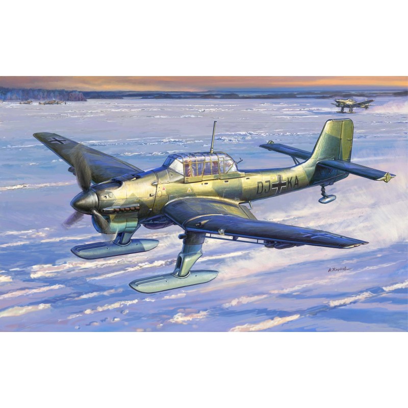 Z7323 - Ju-87 Stuka W/Ski