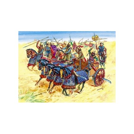Z8008 - Persian Chariot And Cavalry