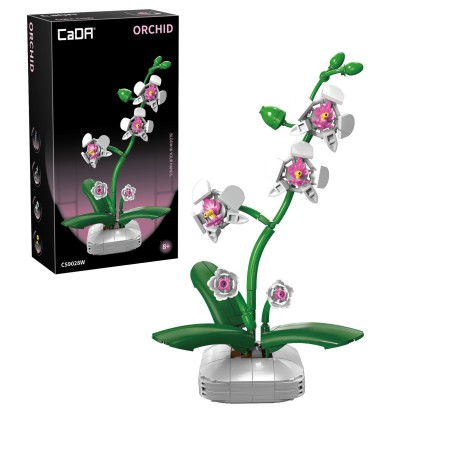 C59028W - Orchid Building Block Planter - 237 pcs