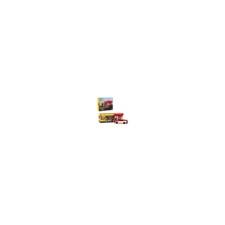 C66025W - Shell Service Station with Car - 1697 pcs