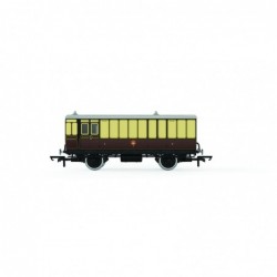 R40310 - GWR, 4 Wheel Coach, Passenger Brake, 505 - Era 2/3