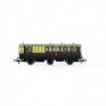 R40308 - GWR, 6 Wheel Coach, 3rd Class, 2548 - Era 2/3