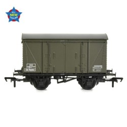 38-875 - BR 12T 'Vanwide' Ventilated Van BR Departmental Olive Green