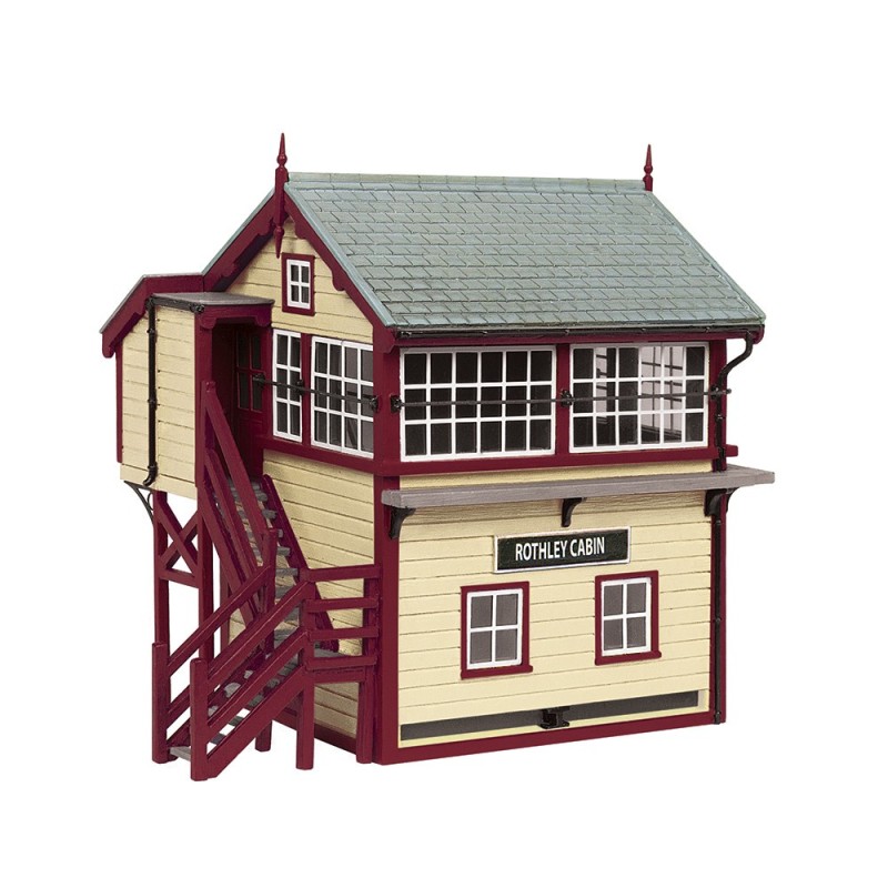 44-0168M - GCR Signal Box Maroon and Cream