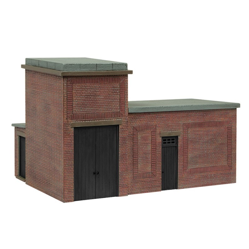 44-0181B - Lineside Brick Substation Black