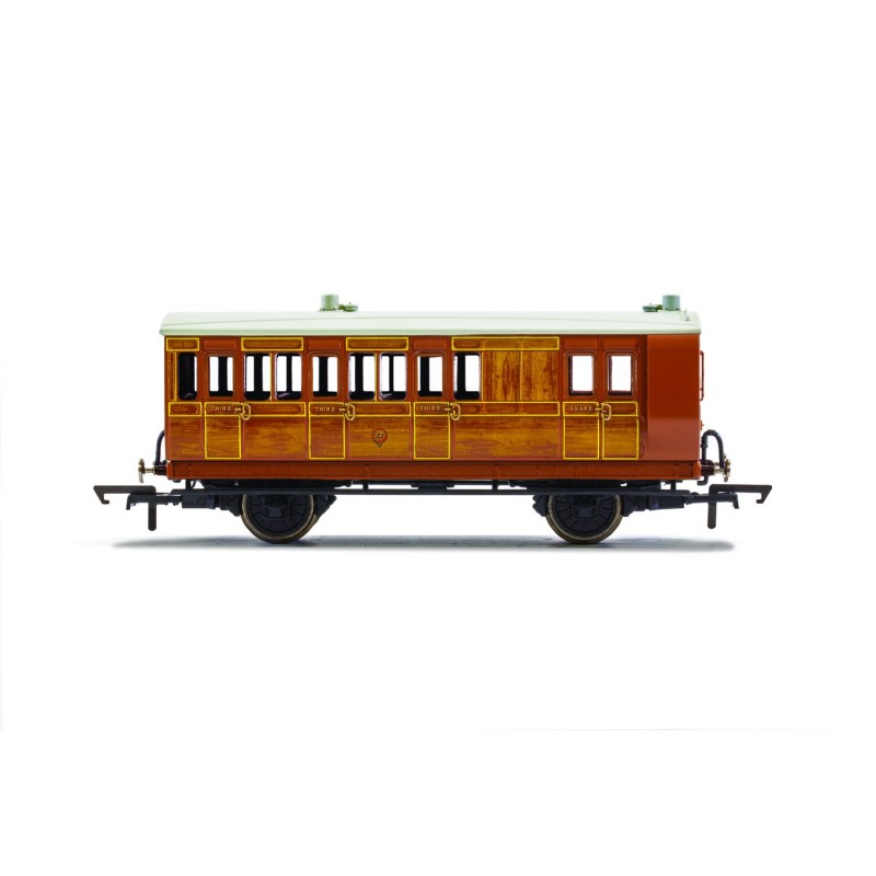 R40416 - IoWCR, 4 Wheel Coach, Brake Third - Era 2