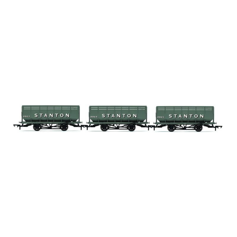 R60254 - Stanton Ironworks 20T Coke Hopper Wagon Triple Pack