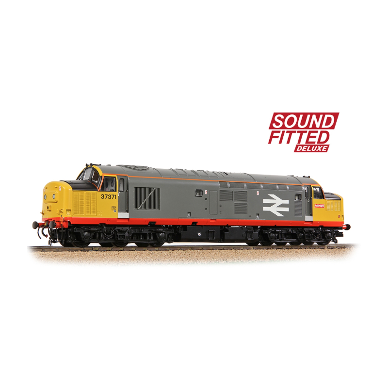 Class 37/0 Centre Headcode 37371 BR Railfeight (Red Stripe)