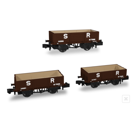 SECR Wagons Pack 2 – SR pre-36 Livery 5 Planks (Dia.1349)