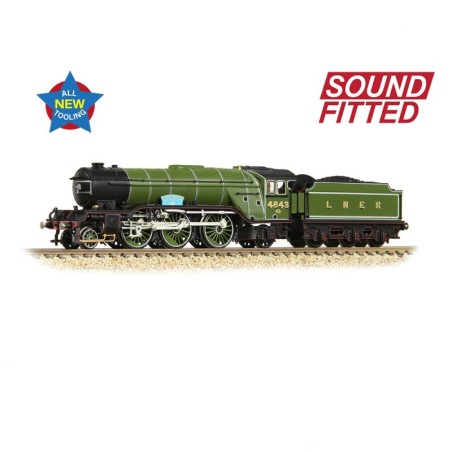 LNER V2 4843 'Kings Own Yorkshire Light Infantry' LNER Lined Green