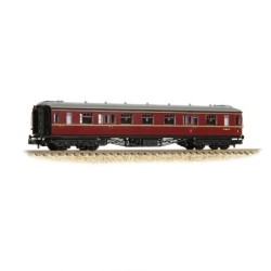 GWR Hawksworth Composite Corridor BR Maroon