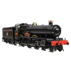 GWR 49XX 'Hall' 4953 'Pitchford Hall' BR Lined Black (Early Emblem)