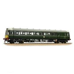 Class 121 Single-Car DMU W55028 BR Green (Small Yellow Panels)