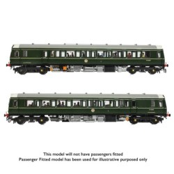 Class 121 Single-Car DMU W55028 BR Green (Small Yellow Panels)