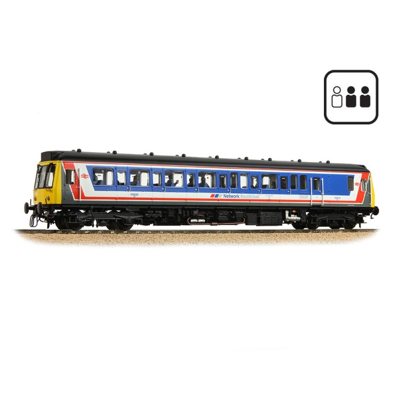 Class 121 Single-Car DMU 55022 BR Network SouthEast (Original) [PF]