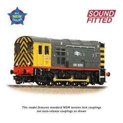 Class 08 08928 BR Railfreight (Red Stripe)