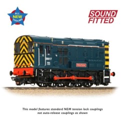 Class 08 08617 'Steve Purser' BR Blue