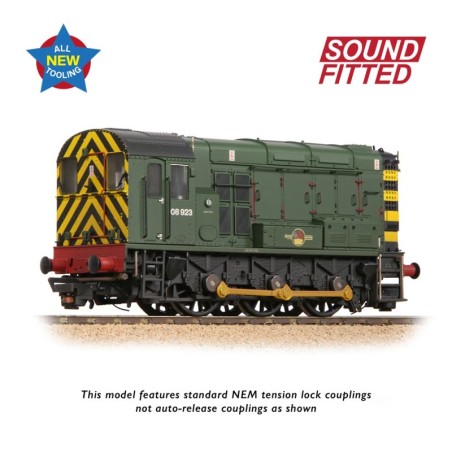 Class 08 08923 BR Green (Wasp Stripes) [W]