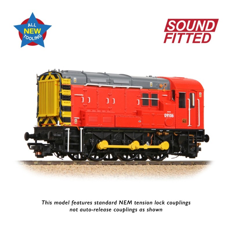 Class 09 09106 DB Red (Unbranded)