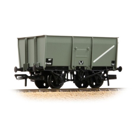 16T Steel Slope-Sided Mineral Wagon Rivetted Doors BR Grey