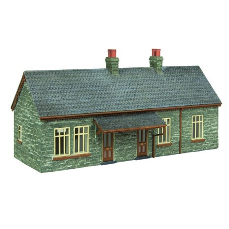 Narrow Gauge (OO9) Station Cottages Brown