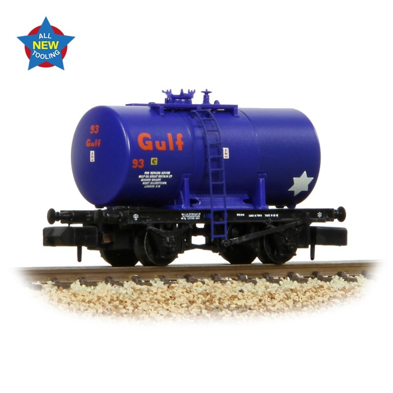 14T Anchor-Mounted Tank Wagon 'Gulf' Blue