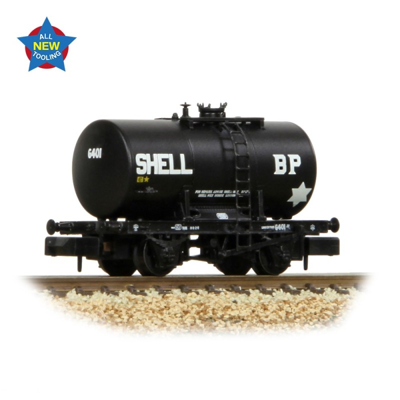 20T Anchor-Mounted Tank Wagon 'Shell/BP' Black