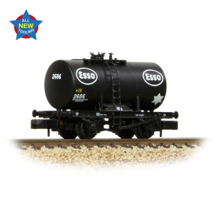 20T Anchor-Mounted Tank Wagon 'Esso' Black