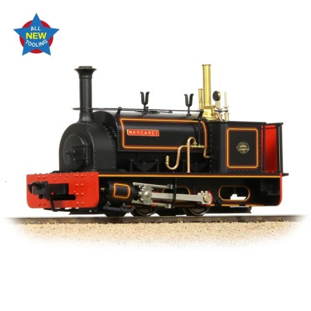 Quarry Hunslet 0-4-0ST 'Margaret' Penrhyn Quarry Lined Black (Early)