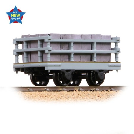 Dinorwic Slate Wagon with sides Grey [WL]