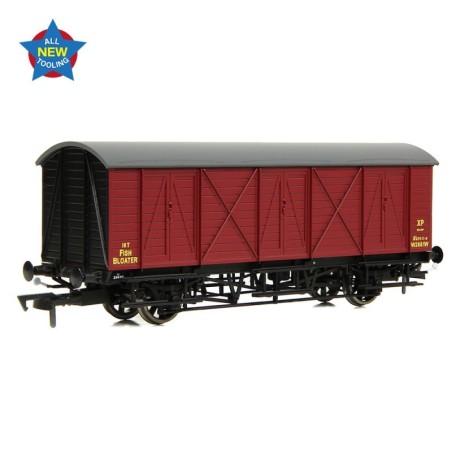 GWR 10T 'Bloater' Fish Van BR Crimson