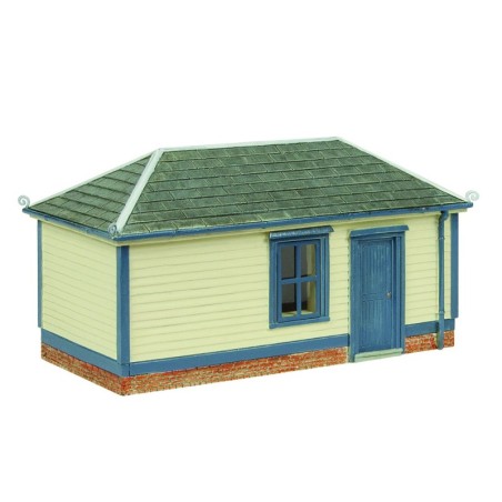 Clapboard Platform Hut - Blue