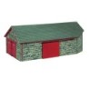 Narrow Gauge (OO9) Harbour Station Goods Shed - Red