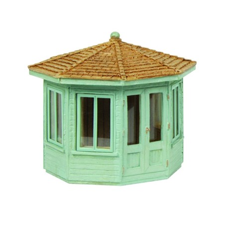 Octagonal Summer House - Green