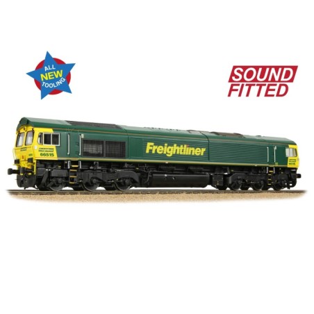 50-001SF - Class 66/5 66515 Freightliner Green