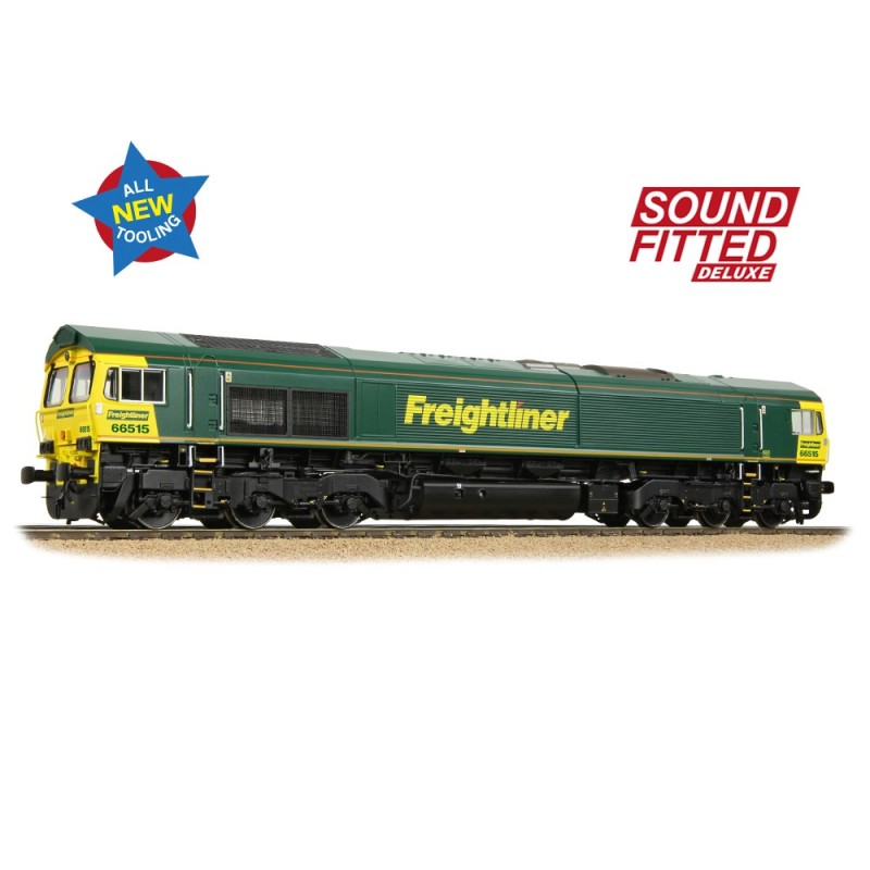 50-001SFX - Class 66/5 66515 Freightliner Green