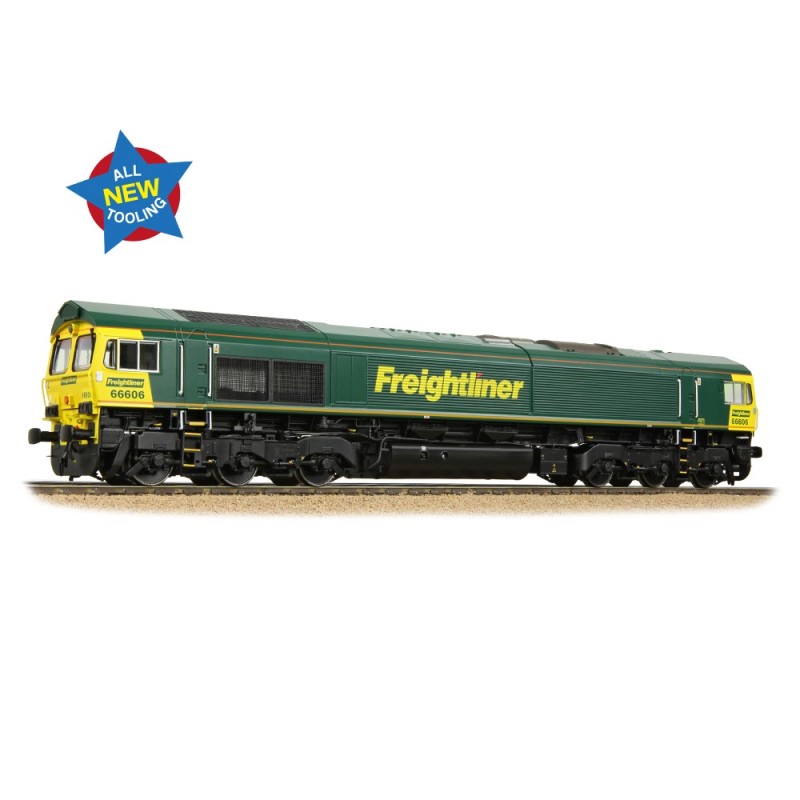 50-002 - Class 66/6 66606 Freightliner Green