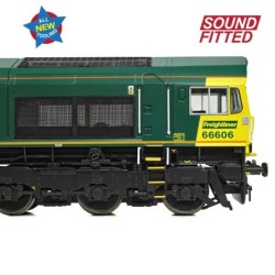 50-002SF - Class 66/6 66606 Freightliner Green