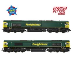 50-002SFX - Class 66/6 66606 Freightliner Green