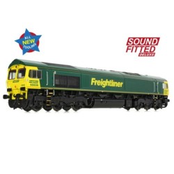 50-002SFX - Class 66/6 66606 Freightliner Green