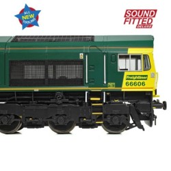 50-002SFX - Class 66/6 66606 Freightliner Green