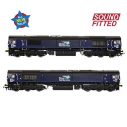 50-009SF - Class 66/3 66304 DRS Compass (Small Logo)