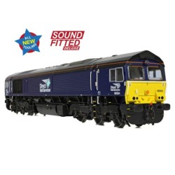 50-009SFX - Class 66/3 66304 DRS Compass (Small Logo)