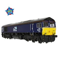 50-010 - Class 66/4 66422 'Max Joule 1958-1999' DRS Compass (Small Logo)