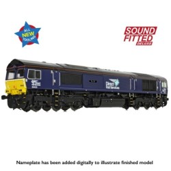 50-010SFX - Class 66/4 66422 'Max Joule 1958-1999' DRS Compass (Small Logo)