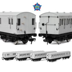 E86023 - LBSCR 54ft 'Isle of Wight' 4-Coach Pack BR Crimson