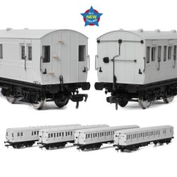 E86024 - LBSCR 54ft 'Isle of Wight' 4-Coach Pack BR (SR) Green